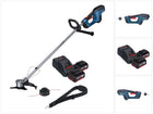 Bosch GFR 18V-23 Desbrozadora de batería profesional 18 V 230 mm sin escobillas + 2x baterías 5,0 Ah + cargador