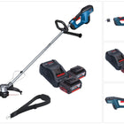 Coupe-herbe à batterie Bosch GRT 18V-33 Professional 18 V 330 mm sans balai + 2x batteries 6,0 Ah + chargeur