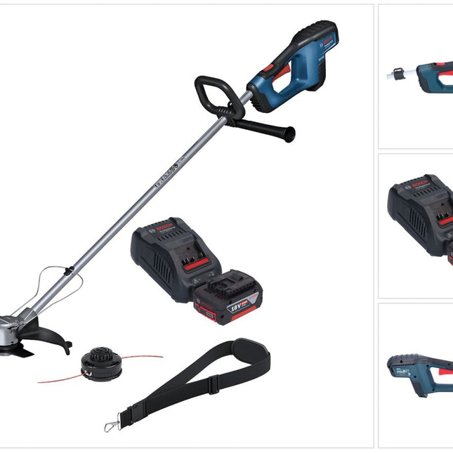 Bosch GFR 18V-23 Débroussailleuse professionnelle sur batterie 18 V 230 mm sans balais + 1x batterie 6,0 Ah + chargeur