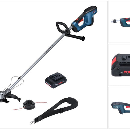 Bosch GFR 18V-23 Professional Débroussailleuse sans fil 18 V 230 mm Brushless + 1x batterie ProCORE 4,0 Ah - sans chargeur