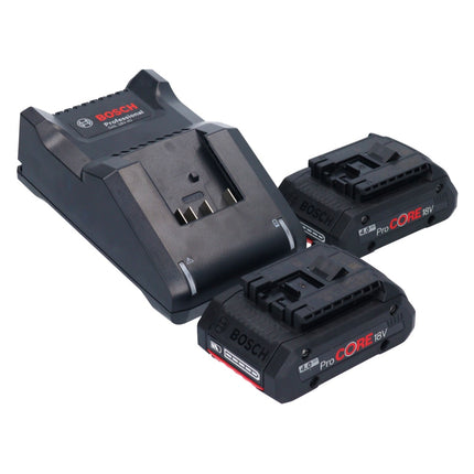 Bosch GRT 18V-33 Taille-bordures professionnel sans fil 18 V 330 mm sans balais + 2x batterie ProCORE 4,0 Ah + kit chargeur