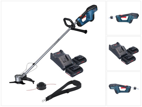 Bosch GFR 18V-23 Professional cordless brush cutter 18 V 230 mm brushless + 2x ProCORE battery 4.0 Ah + charger