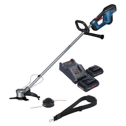 Bosch GFR 18V-23 Professional Débroussailleuse sans fil 18 V 230 mm Brushless + 2x batterie ProCORE 4,0 Ah + chargeur