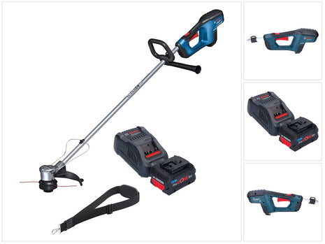 Bosch GRT 18V-33 Tagliaerba professionale a batteria 18 V 330 mm senza spazzole + 1x batteria ProCORE 8,0 Ah + caricabatterie