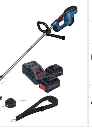 Bosch GFR 18V-23 Professional Débroussailleuse sans fil 18 V 230 mm Brushless + 2x batterie ProCORE 8,0 Ah + chargeur