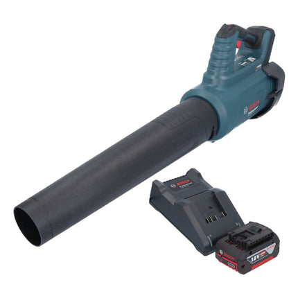 Bosch GBL 18V-750 Professional Souffleur sans fil 18 V BITURBO Brushless + 1x batterie 4,0 Ah + chargeur