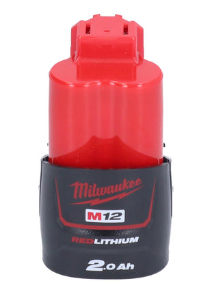 Milwaukee M12 FHIR14LR-201 Clé à cliquet haute vitesse 12 V 47 Nm 1/4" Brushless + 1x batterie 2,0 Ah - sans chargeur