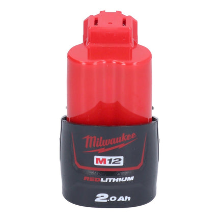Milwaukee M12 FHIR14LR-201 Clé à cliquet haute vitesse 12 V 47 Nm 1/4" Brushless + 1x batterie 2,0 Ah - sans chargeur
