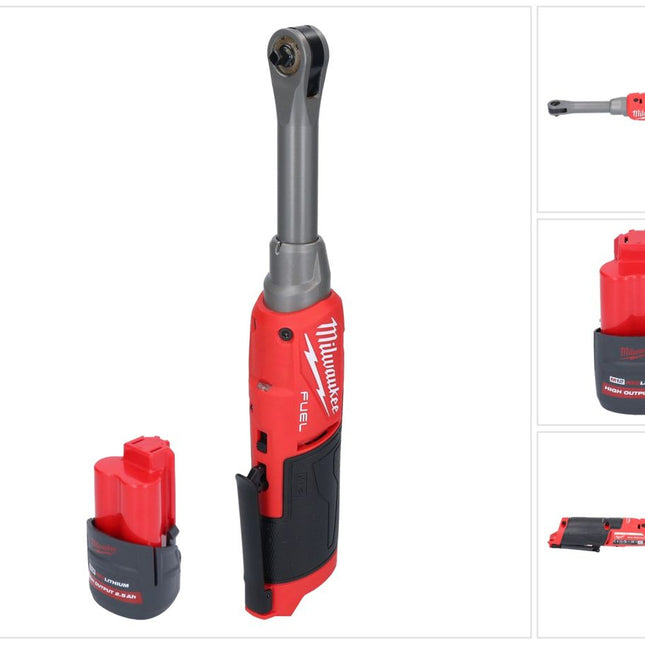 Milwaukee M12 FHIR14LR-251 Clé à cliquet sans fil à grande vitesse 12 V 47 Nm 1/4" Brushless + 1x batterie 2,5 Ah - sans chargeur