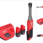 Milwaukee M12 FHIR14LR-252 Clé à cliquet haute vitesse 12 V 47 Nm 1/4