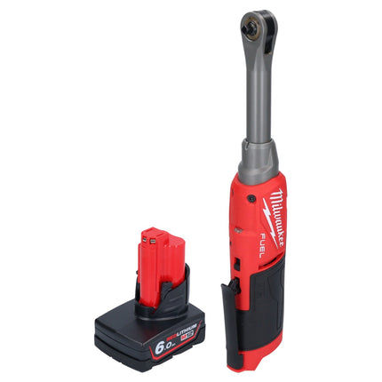 Milwaukee M12 FHIR14LR-601 Clé à cliquet sans fil à grande vitesse 12 V 47 Nm 1/4" Brushless + 1x batterie 6,0 Ah - sans chargeur