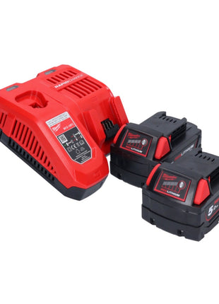 Milwaukee M18 ONEFHIWF1-502X Akku Schlagschrauber 18 V 2033 Nm 1″ Brushless + 2x Akku 5,0 Ah + Ladegerät + HD Box