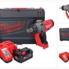 Milwaukee M18 ONEFHIWF1-801X Clé à choc sans fil 18 V 2033 Nm 1 Brushless + 1x batterie 8,0 Ah + chargeur + HD Box