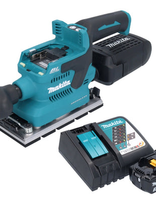 Makita DBO 381 RF1U Ponceuse vibrante sans fil 18 V 93 x 185 mm Brushless + 1x batterie 3,0 Ah + chargeur