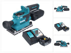 Makita DBO 381 RF1U Ponceuse vibrante sans fil 18 V 93 x 185 mm Brushless + 1x batterie 3,0 Ah + chargeur