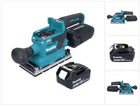 Makita DBO 381 M1U Ponceuse vibrante sans fil 18 V 93 x 185 mm Brushless + 1x batterie 4,0 Ah - sans chargeur