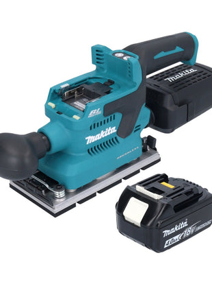 Makita DBO 381 M1U Ponceuse vibrante sans fil 18 V 93 x 185 mm Brushless + 1x batterie 4,0 Ah - sans chargeur