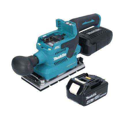 Makita DBO 381 M1U Ponceuse vibrante sans fil 18 V 93 x 185 mm Brushless + 1x batterie 4,0 Ah - sans chargeur