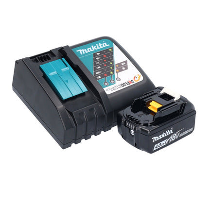 Makita DBO 381 RM1U Ponceuse vibrante sans fil 18 V 93 x 185 mm Brushless + 1x batterie 4,0 Ah + chargeur