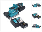 Makita DBO 381 RG1U Ponceuse vibrante sans fil 18 V 93 x 185 mm Brushless + 1x batterie 6,0 Ah + chargeur