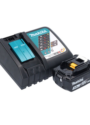 Makita DBO 381 RF1JU Ponceuse vibrante sans fil 18 V 93 x 185 mm Brushless + 1x batterie 3,0 Ah + chargeur + Makpac