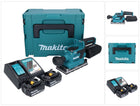 Makita DBO 381 RFJU ponceuse orbitale sans fil 18 V 93 x 185 mm sans balais + 2x batterie 3,0 Ah + chargeur + Makpac