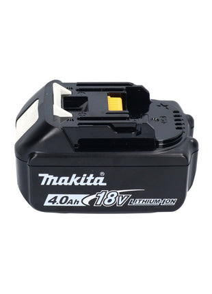 Makita DBO 381 M1JU Ponceuse vibrante sans fil 18 V 93 x 185 mm Brushless + 1x batterie 4,0 Ah + Makpac - sans chargeur