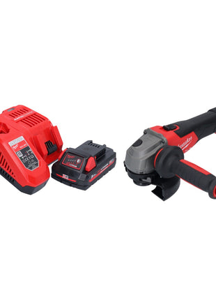 Milwaukee M18 FSAG125X-301 Akku Winkelschleifer 18 V 125 mm Brushless + 1x Akku 3,0 Ah + Ladegerät