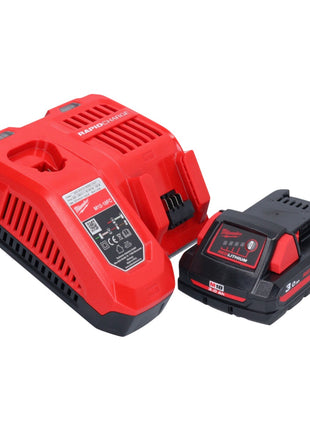 Milwaukee M18 FSAG125X-301 Akku Winkelschleifer 18 V 125 mm Brushless + 1x Akku 3,0 Ah + Ladegerät