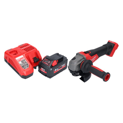 Milwaukee M18 FSAG125X-551 Meuleuse d'angle sans fil 18 V 125 mm Brushless + 1x batterie 5,5 Ah + chargeur