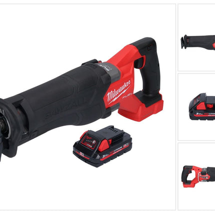 Milwaukee M18 FSZ-301 Scie sabre Recipro sans fil 18 V brushless battery + 1x 3.0 Ah battery - sans kit chargeur