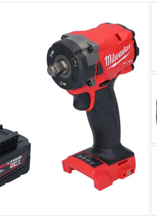 Milwaukee M18 FIW2F12-501 Akku Schlagschrauber 18 V 339 Nm 1/2" Brushless + 1x Akku 5,0 Ah - ohne Ladegerät