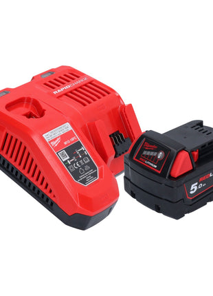 Clé à chocs sans fil Milwaukee M18 FIW2F12-501 18 V 339 Nm 1/2" brushless + 1x batterie 5,0 Ah + chargeur