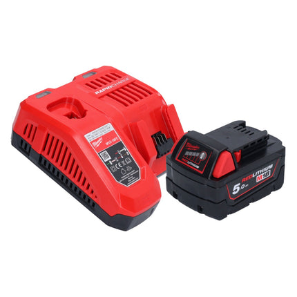 Milwaukee M18 FIW2F12-501 Clé à choc sans fil 18 V 339 Nm 1/2" Brushless + 1x batterie 5,0 Ah + chargeur
