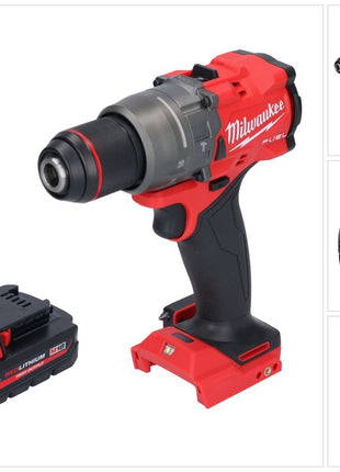 Taladro percutor inalámbrico Milwaukee M18 FPD3-301 18 V 158 Nm sin escobillas + 1x batería 3,0 Ah - sin cargador