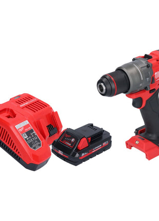 Milwaukee M18 FPD3-301 Akku Schlagbohrschrauber 18 V 158 Nm Brushless + 1x Akku 3,0 Ah + Ladegerät