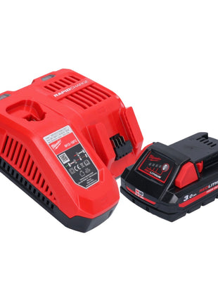 Taladro percutor inalámbrico Milwaukee M18 FPD3-301 18 V 158 Nm sin escobillas + 1x batería 3,0 Ah + cargador