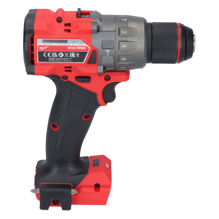 Milwaukee M18 FPD3-301 Perceuse-visseuse à percussion sans fil 18 V 158 Nm Brushless + 1x batterie 3,0 Ah + chargeur