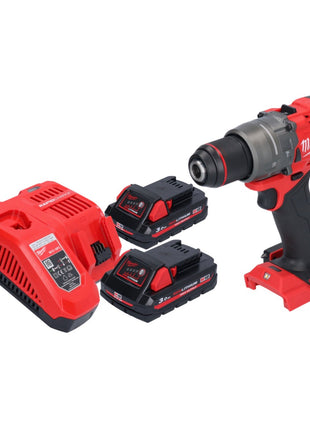 Perceuse à percussion sans fil Milwaukee M18 FPD3-302 18 V 158 Nm sans balais + 2 batteries 3,0 Ah + chargeur