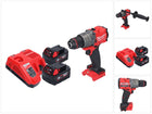 Milwaukee M18 FPD3-502 Perceuse-visseuse à percussion sans fil 18 V 158 Nm Brushless + 2x batterie 5,0 Ah + chargeur