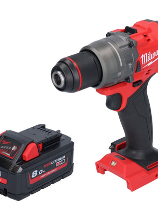 Milwaukee M18 FPD3-801 Perceuse-visseuse à percussion sans fil 18 V 158 Nm Brushless + 1x batterie 8,0 Ah - sans chargeur