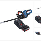 Bosch GHE 18V-60 Professional Taille-haies sans fil 18 V 60 cm Brushless + 1x batterie 5,0 Ah + chargeur