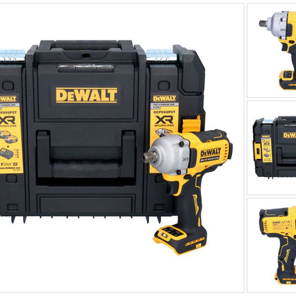 DeWalt DCF 892 NT Clé à choc sans fil 18 V 813 Nm 1/2'' Brushless + TSTAK - sans batterie, sans chargeur