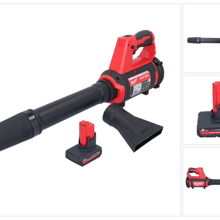 Milwaukee M12 BBL-501 Souffleur sans fil 12 V + 1x batterie 5,0 Ah - sans chargeur