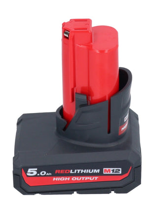 Soplador de batería Milwaukee M12 BBL-501 12 V + 1x batería 5,0 Ah - sin cargador