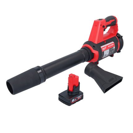 Milwaukee M12 BBL-601 Souffleur sans fil 12 V + 1x batterie 6,0 Ah - sans chargeur