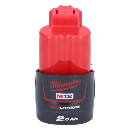 Milwaukee M12 BSWP-201 Pompe de transfert sans fil 12 V 34 l/min + 1x batterie 2,0 Ah - sans chargeur
