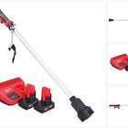 Pompe de transfert de batterie Milwaukee M12 BSWP-402 12 V 34 l/min + 2x batteries 4,0 Ah + chargeur