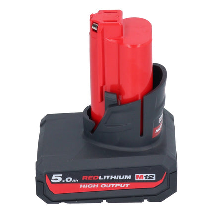 Milwaukee M12 BSWP-501 Pompe de transfert sans fil 12 V 34 l/min + 1x batterie 5,0 Ah - sans chargeur