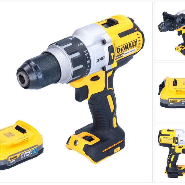 DeWalt DCD 996 N Perceuse-visseuse à percussion sans fil 18 V 95 Nm Brushless + 1x batterie 1,7 Ah - sans chargeur